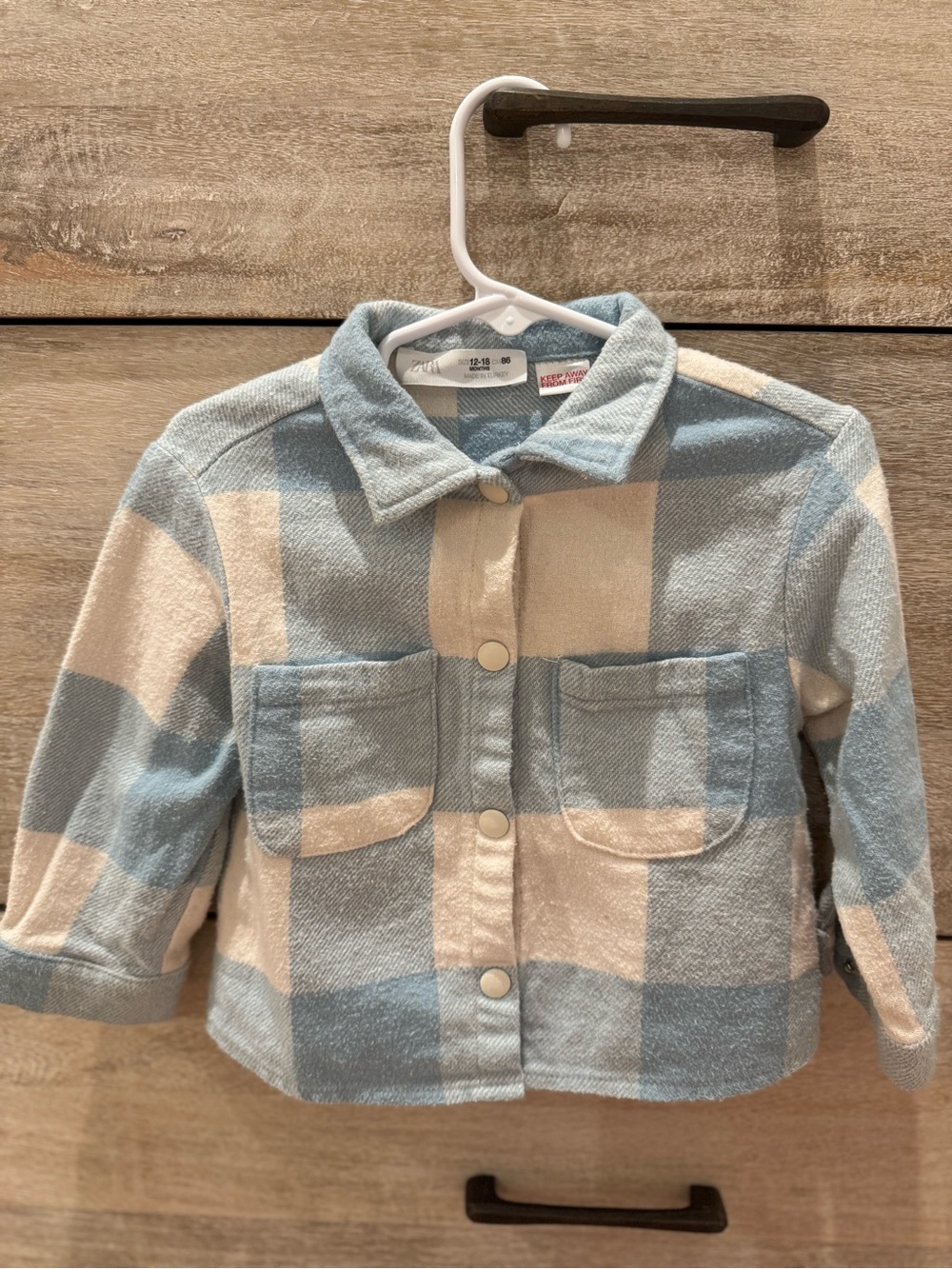 Zara Kids Shirt Jacket